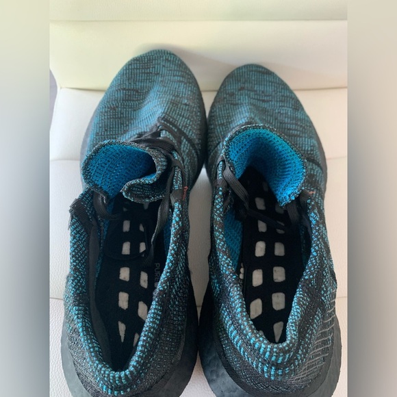 Adidas PureBoost Go Mens Size 12 Cyan Athletic Running Shoes Sneakers 121522550 - Picture 8 of 10